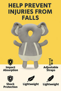 3-in-1 Baby Safety Combo – Head Protector Helmet & Knee Pads for Crawling and Walking