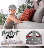 3-in-1 Baby Safety Combo – Head Protector Helmet & Knee Pads for Crawling and Walking